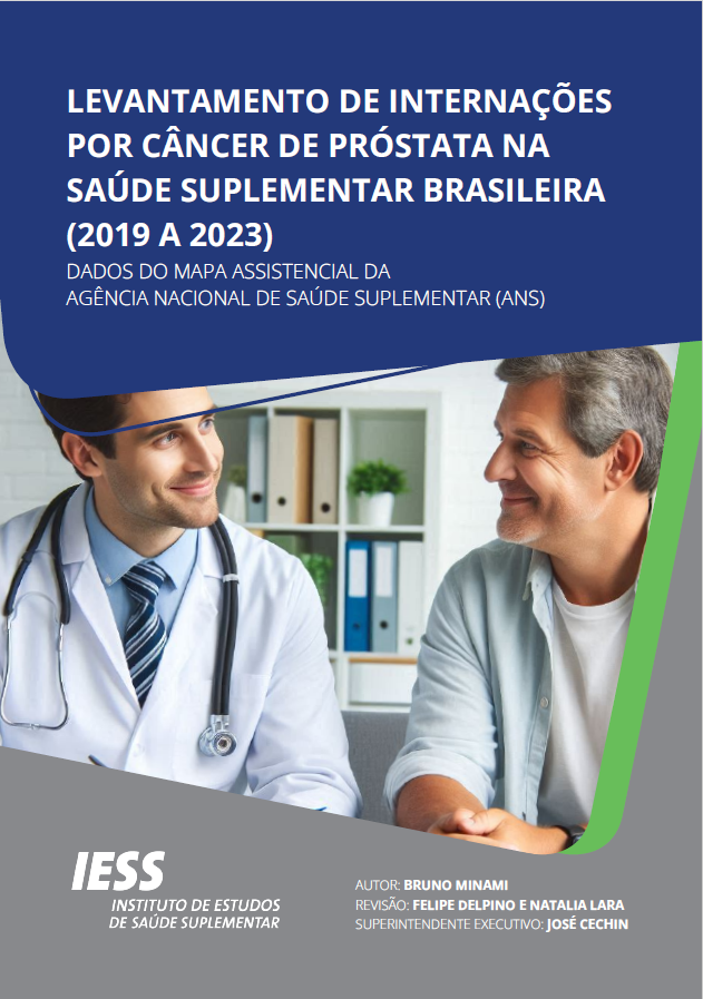 Levantamento de internações por câncer de próstata na saúde suplementar brasileira (2019 a 2023)